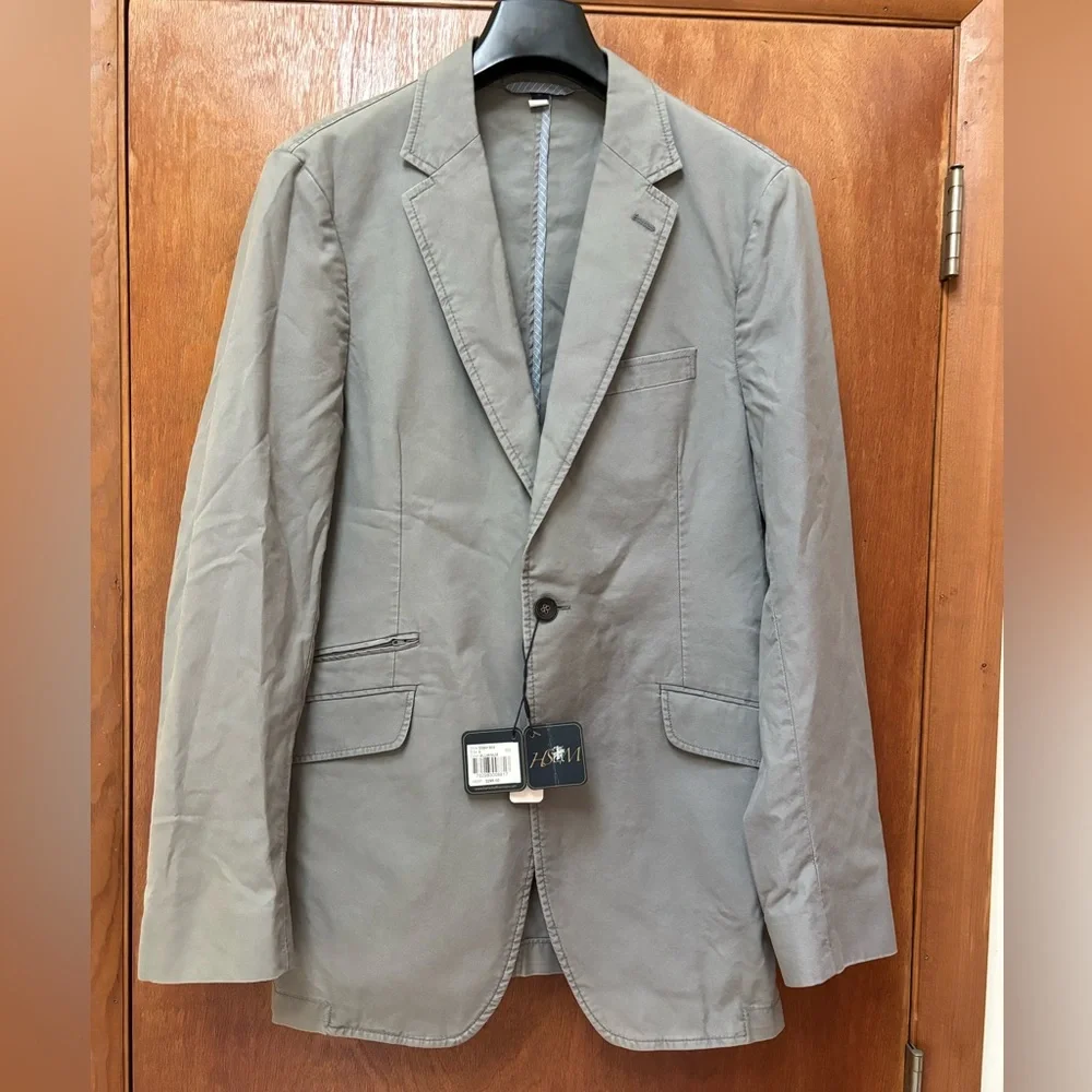 Hart Schaffner Marx Men's Blazer Made in Portugal 100% Cotton Size S